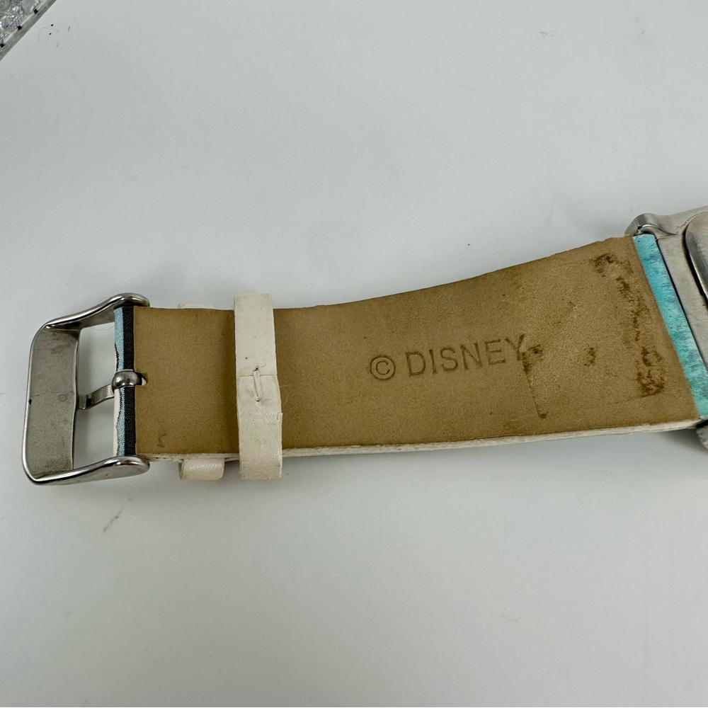 Vtg Disney Parks Mickey Quartz Stainless Watch w Cartoon Comic Pluto, Daffy - Picture 10 of 14